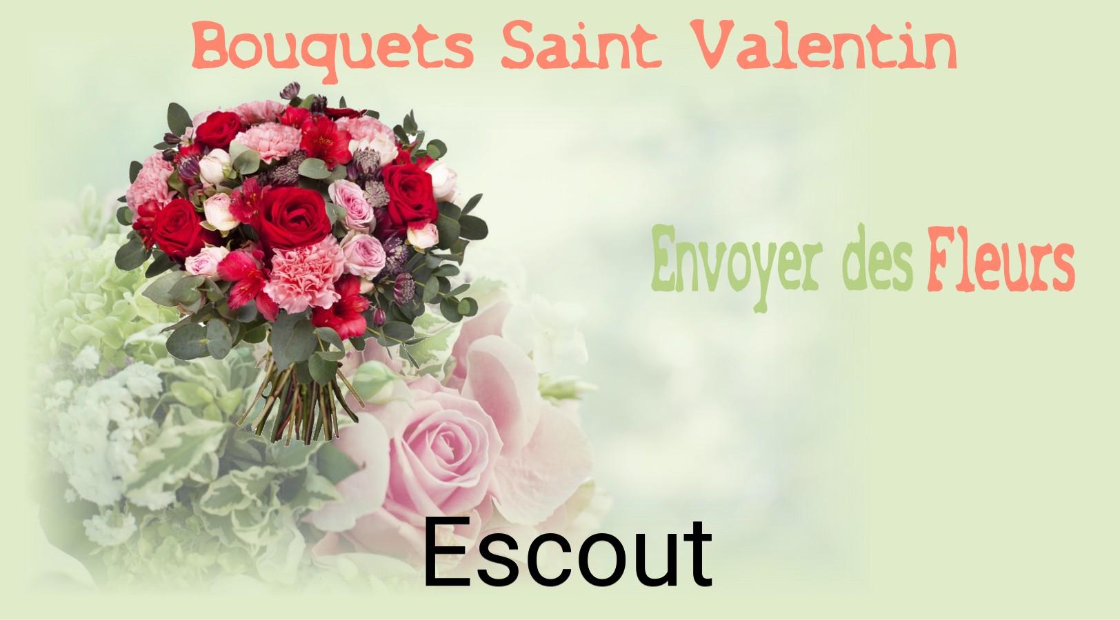 Roses de Saint-Valentin livrées à Escout